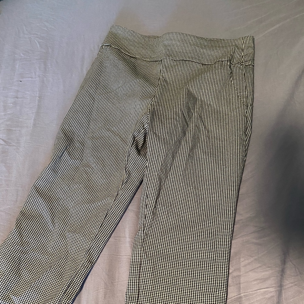 Checkered dress pants